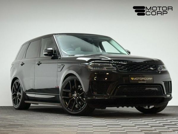 Land Rover Range Rover Sport SUV, Petrol Plug-in Hybrid, 2020, Black