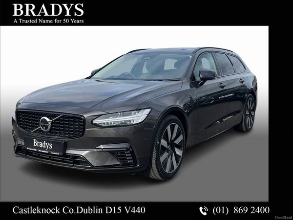 Volvo V90 Estate, Petrol Hybrid, 2026, Grey