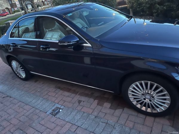 Mercedes-Benz C-Class Saloon, Diesel, 2017, Blue