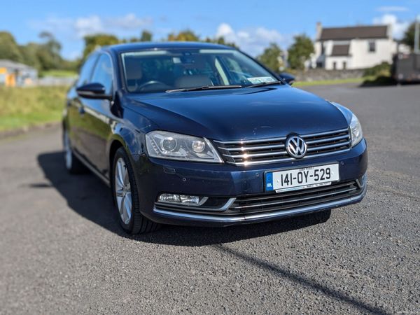 Volkswagen Passat Saloon, Diesel, 2014, Blue