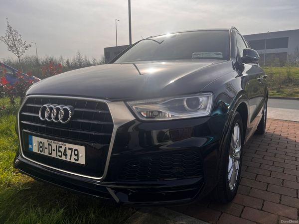 Audi Q3 SUV, Diesel, 2018, Black