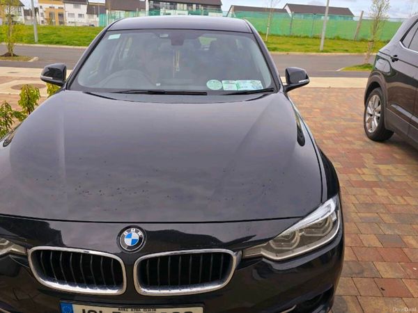 BMW 3-Series Saloon, Petrol Plug-in Hybrid, 2018, Black