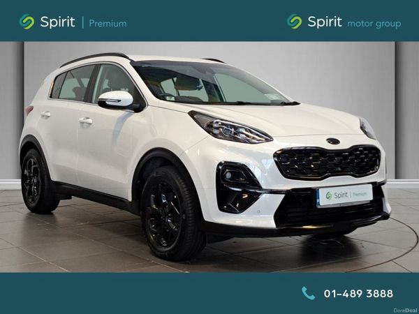 Kia Sportage SUV, Diesel Hybrid, 2021, White