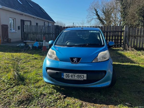 Peugeot 107 Hatchback, Petrol, 2006, Blue