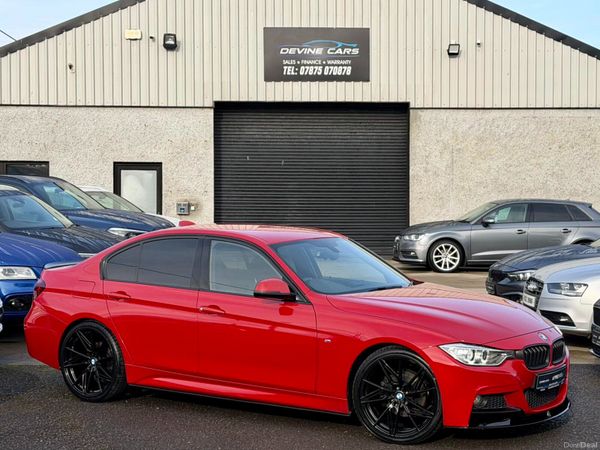 BMW 3-Series Saloon, Diesel, 2015, Red