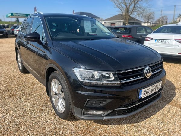Volkswagen Tiguan SUV, Diesel, 2020, Black