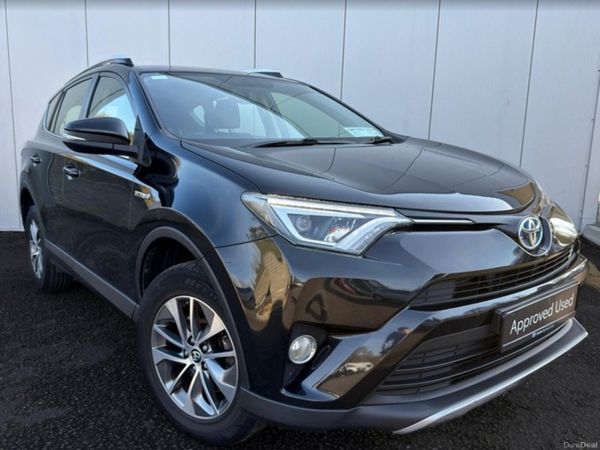 Toyota RAV4 SUV, Petrol Hybrid, 2016, Black