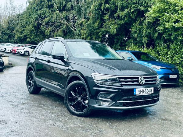Volkswagen Tiguan SUV, Diesel, 2019, Black