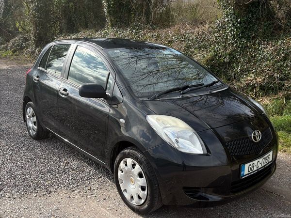 Toyota Yaris Hatchback, Petrol, 2008, Black