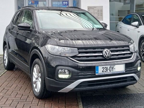 Volkswagen T-Cross Estate, Petrol, 2023, Black