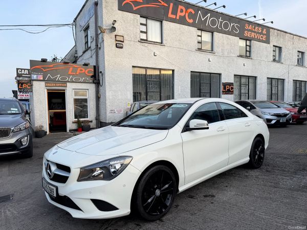 Mercedes-Benz CLA Coupe, Petrol, 2015, White