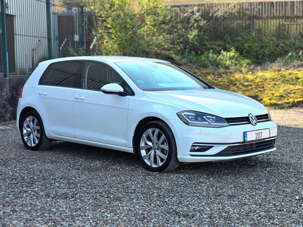 Volkswagen Golf Hatchback, Petrol, 2017, White