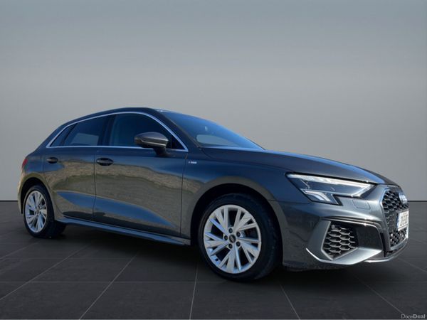 Audi A3 Hatchback, Petrol Hybrid, 2021, Grey