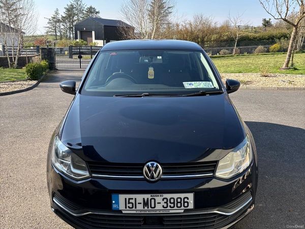 Volkswagen Polo Hatchback, Petrol, 2015, Black