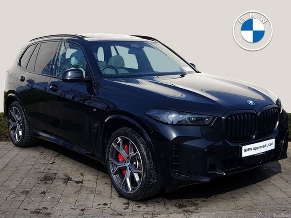 BMW X5 SUV, Petrol Plug-in Hybrid, 2024, Black