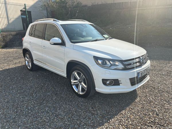Volkswagen Tiguan SUV, Diesel, 2016, White