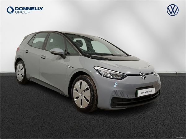 Volkswagen ID.3 Hatchback, Electric, 2021, Grey