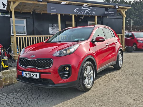 Kia Sportage SUV, Diesel, 2018, Red