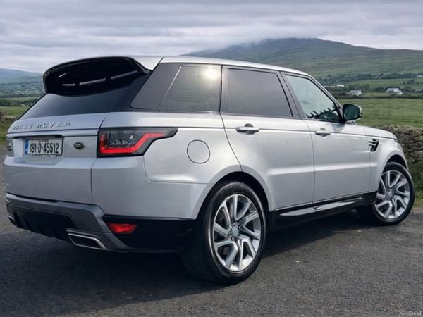 Land Rover Range Rover Sport SUV, Petrol Hybrid, 2019, Silver
