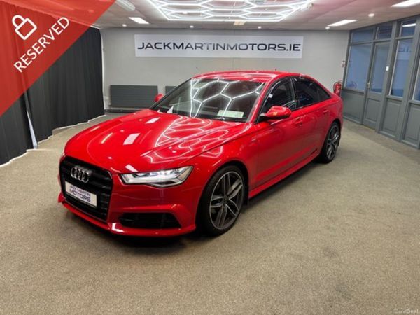 Audi A6 Saloon, Diesel, 2018, Red