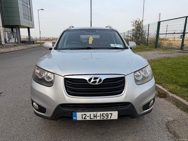 Hyundai Santa Fe SUV, Diesel, 2012, Silver