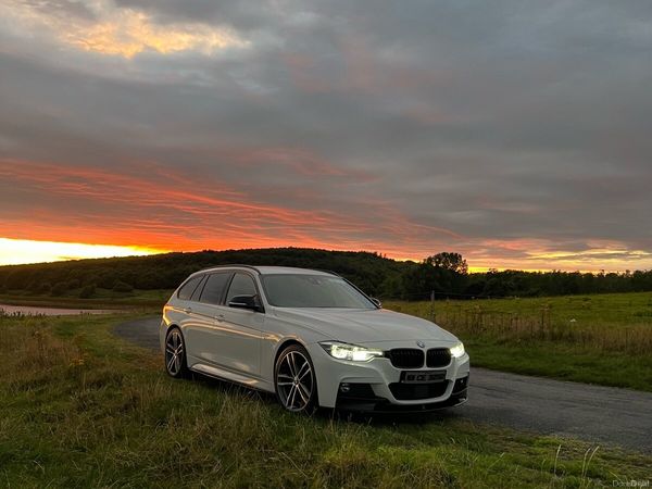 BMW 3-Series Estate, Diesel, 2018, White