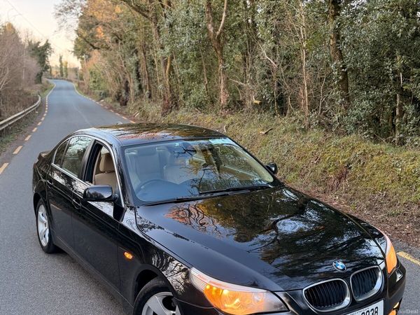 BMW 5-Series Saloon, Diesel, 2007, Black