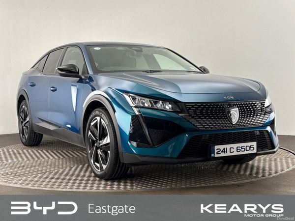 Peugeot 408 Hatchback, Petrol, 2024, Blue