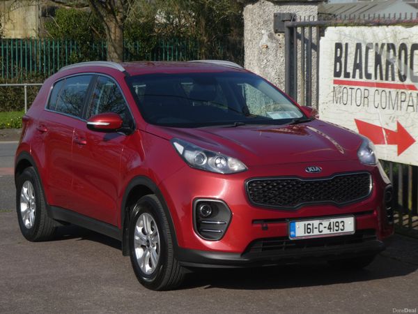 Kia Sportage SUV, Diesel, 2016, Red