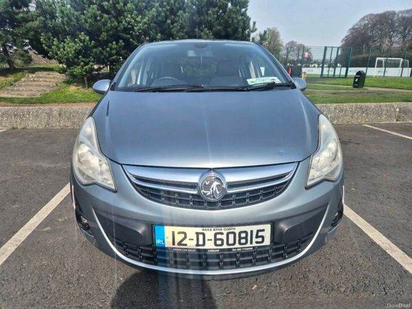 Vauxhall Corsa Hatchback, Petrol, 2012, Silver