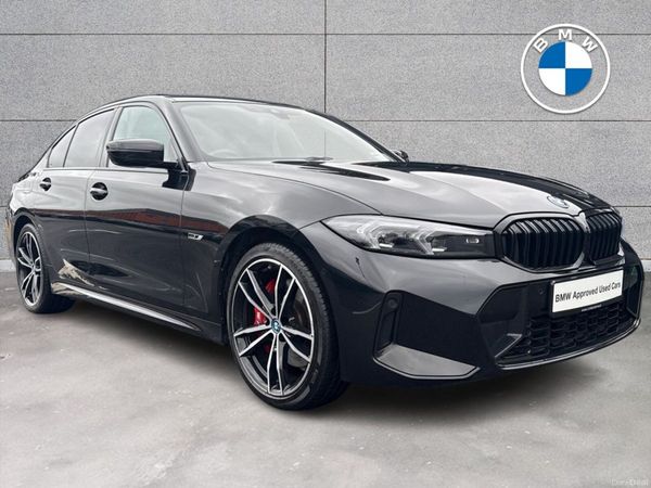 BMW 3-Series Saloon, Petrol Plug-in Hybrid, 2023, Black