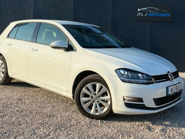 Volkswagen Golf Hatchback, Petrol, 2014, White
