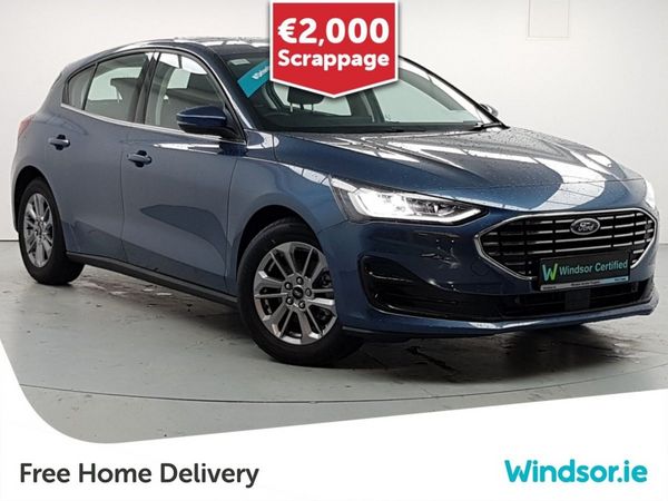 Ford Focus Hatchback, Petrol Hybrid, 2024, Blue