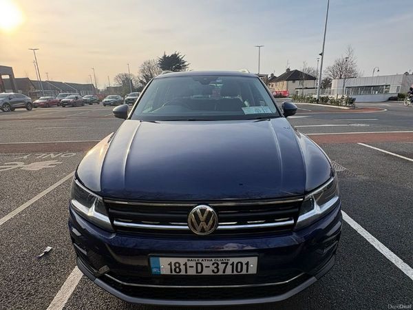 Volkswagen Tiguan SUV, Diesel, 2018, Blue