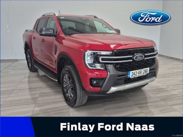 Ford Ranger Pick Up, Diesel, 2024, Red