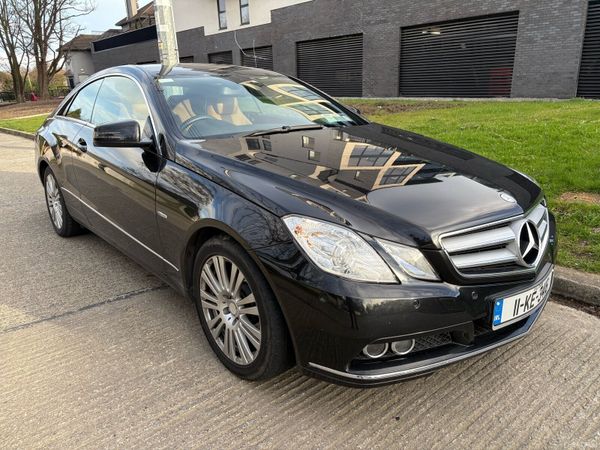 Mercedes-Benz E-Class Coupe, Diesel, 2011, Black