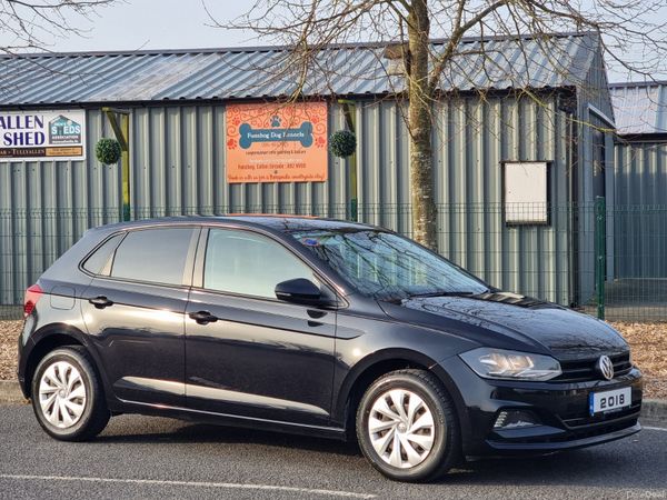 Volkswagen Polo Hatchback, Petrol, 2018, Black