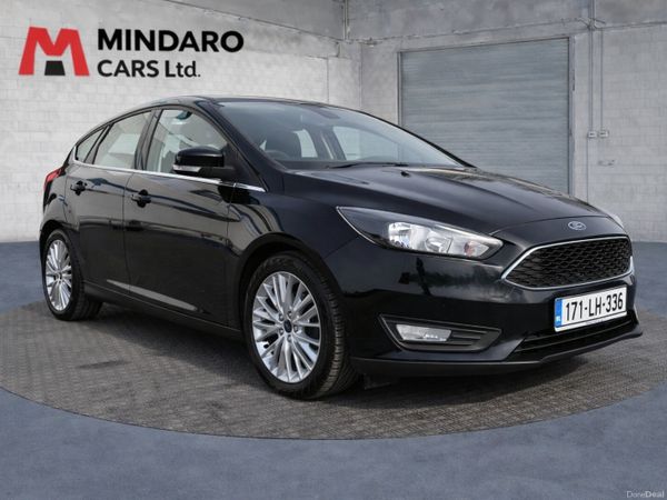 Ford Focus Hatchback, Diesel, 2017, Black