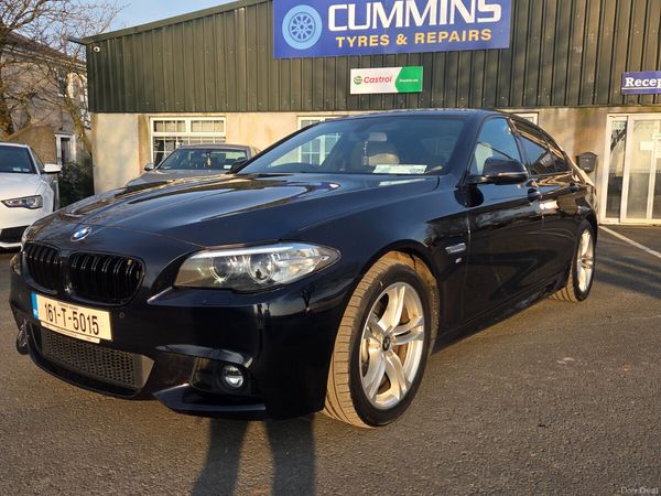 BMW 5-Series Saloon, Diesel, 2016, Black