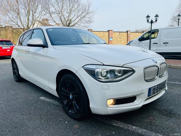 BMW 1-Series Hatchback, Petrol, 2012, White