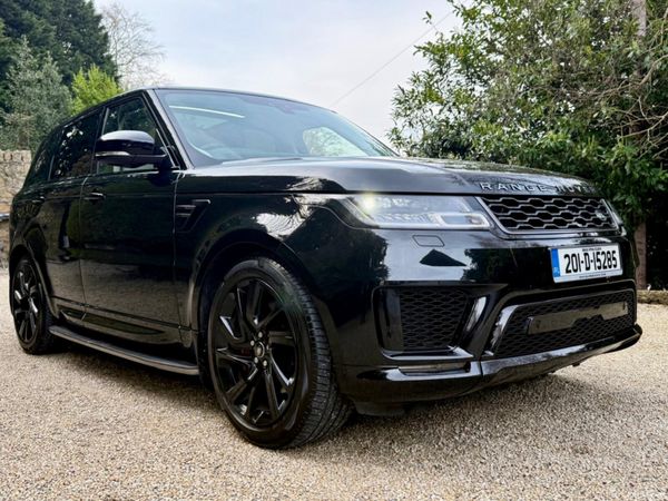 Land Rover Range Rover Sport SUV, Petrol Plug-in Hybrid, 2020, Black