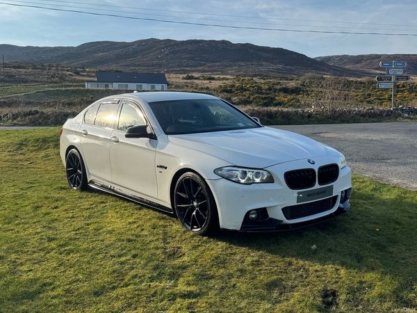 BMW 5-Series Saloon, Diesel, 2015, White