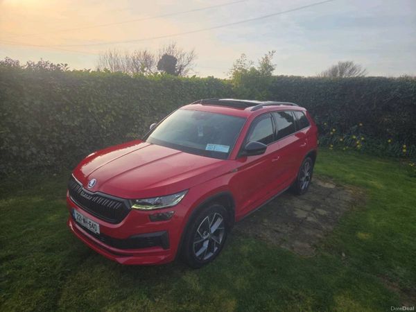 Skoda Kodiaq SUV, Diesel, 2022, Red
