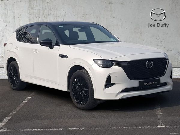 Mazda CX-60 SUV, Petrol Plug-in Hybrid, 2026, White
