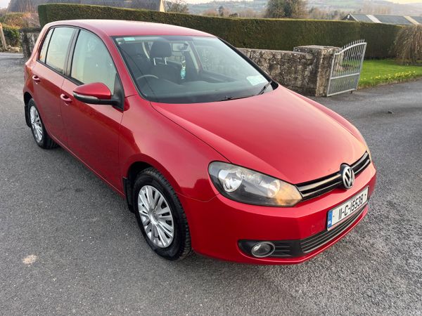 Volkswagen Golf Hatchback, Diesel, 2011, Red