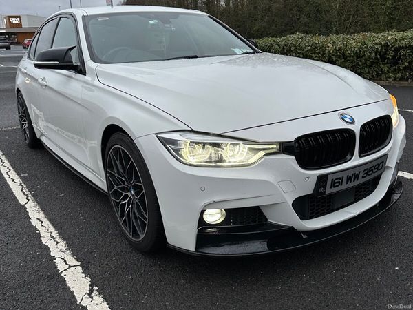 BMW 3-Series Saloon, Petrol Plug-in Hybrid, 2016, White