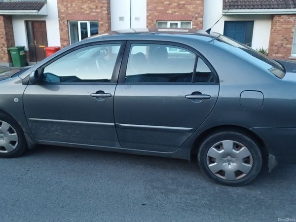 Toyota Corolla Saloon, Petrol, 2006, Grey