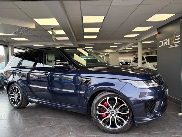 Land Rover Range Rover Sport SUV, Petrol Plug-in Hybrid, 2019, Blue