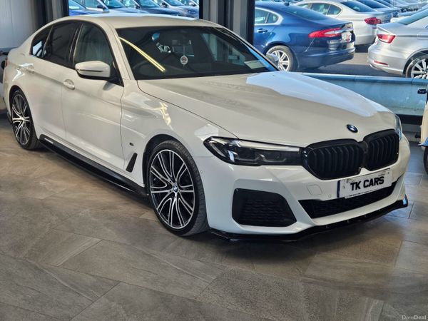 BMW 5-Series Saloon, Diesel, 2021, White