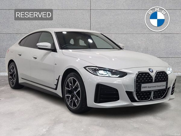 BMW 4-Series Hatchback, Diesel, 2023, White